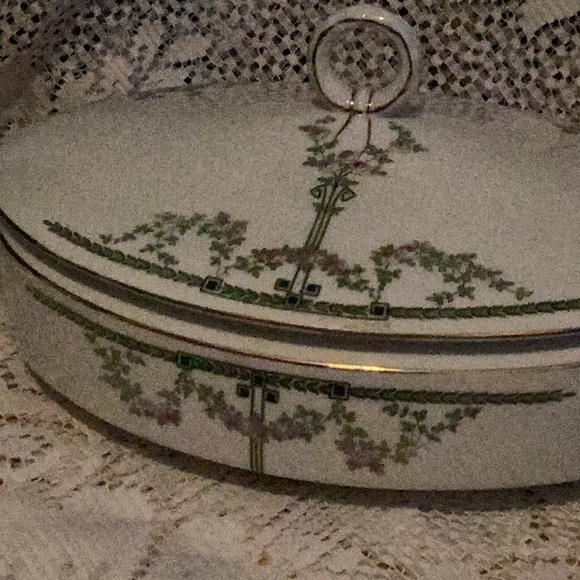 Veg. Serving dish imperial crown , barvaria , - Picture 5 of 6